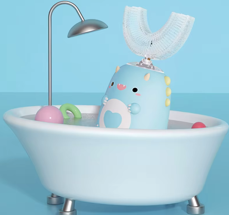 SmartSmile U-Shaped Kids’ Toothbrush – Fun, Easy & Gentle Cleaning!”
