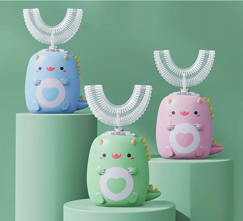 SmartSmile U-Shaped Kids’ Toothbrush – Fun, Easy & Gentle Cleaning!”
